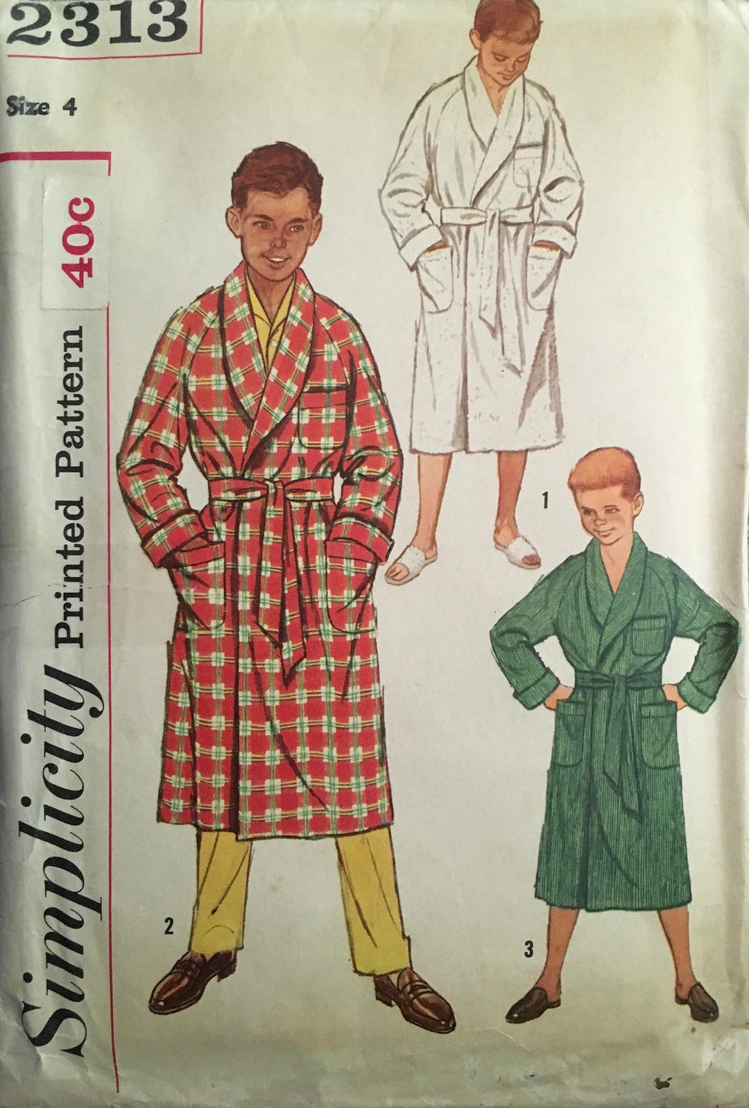 Simplicity 2313 Sewing Pattern vintage CUT - Etsy UK