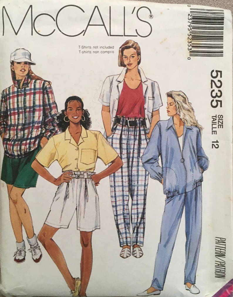 CUT Vintage McCall/'s 5235 Sewing Pattern