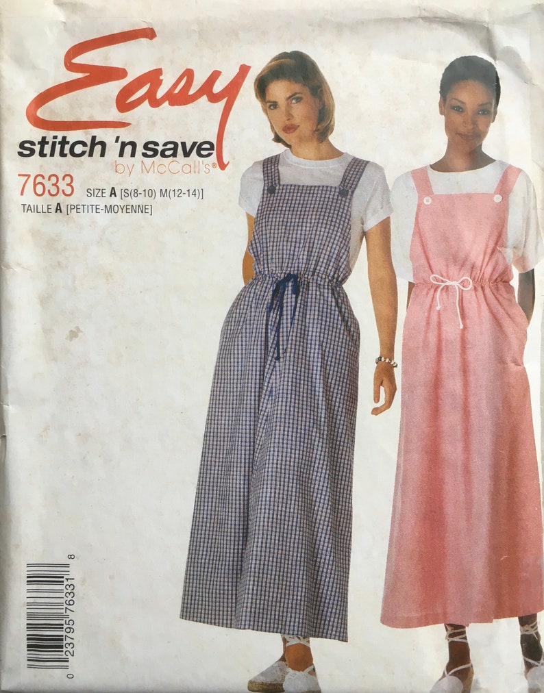 Vintage UNCUT Stitch/'n Save 7633 Sewing Pattern