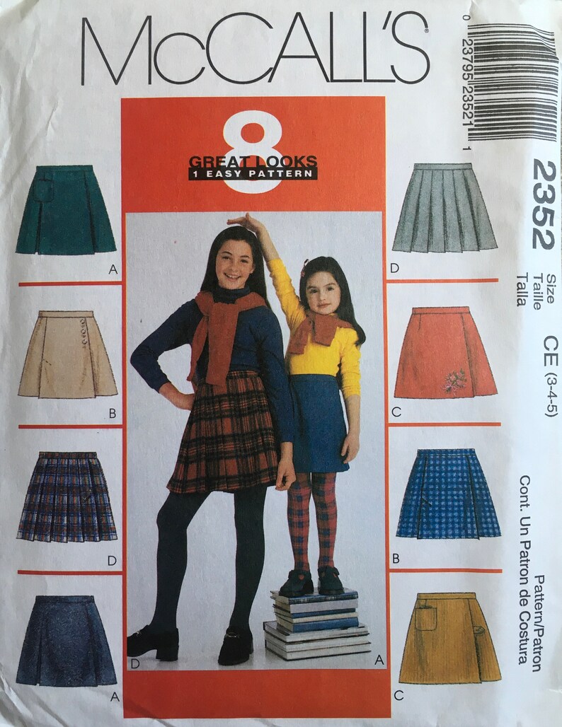 UNCUT McCall/'s 2352 Sewing Pattern Vintage