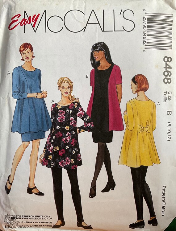 Mccall's 8468 Sewing Pattern vintage UNCUT Etsy