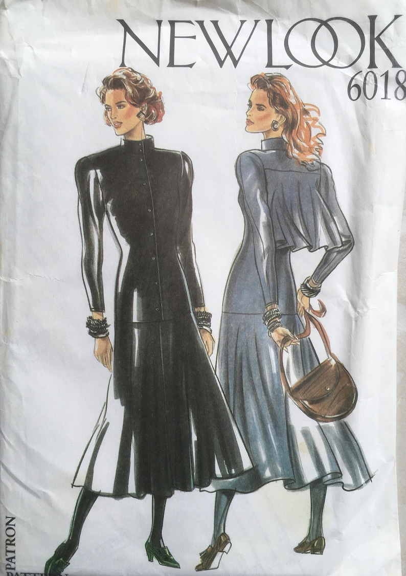 UNCUT New Look 6018 Sewing Pattern Vintage