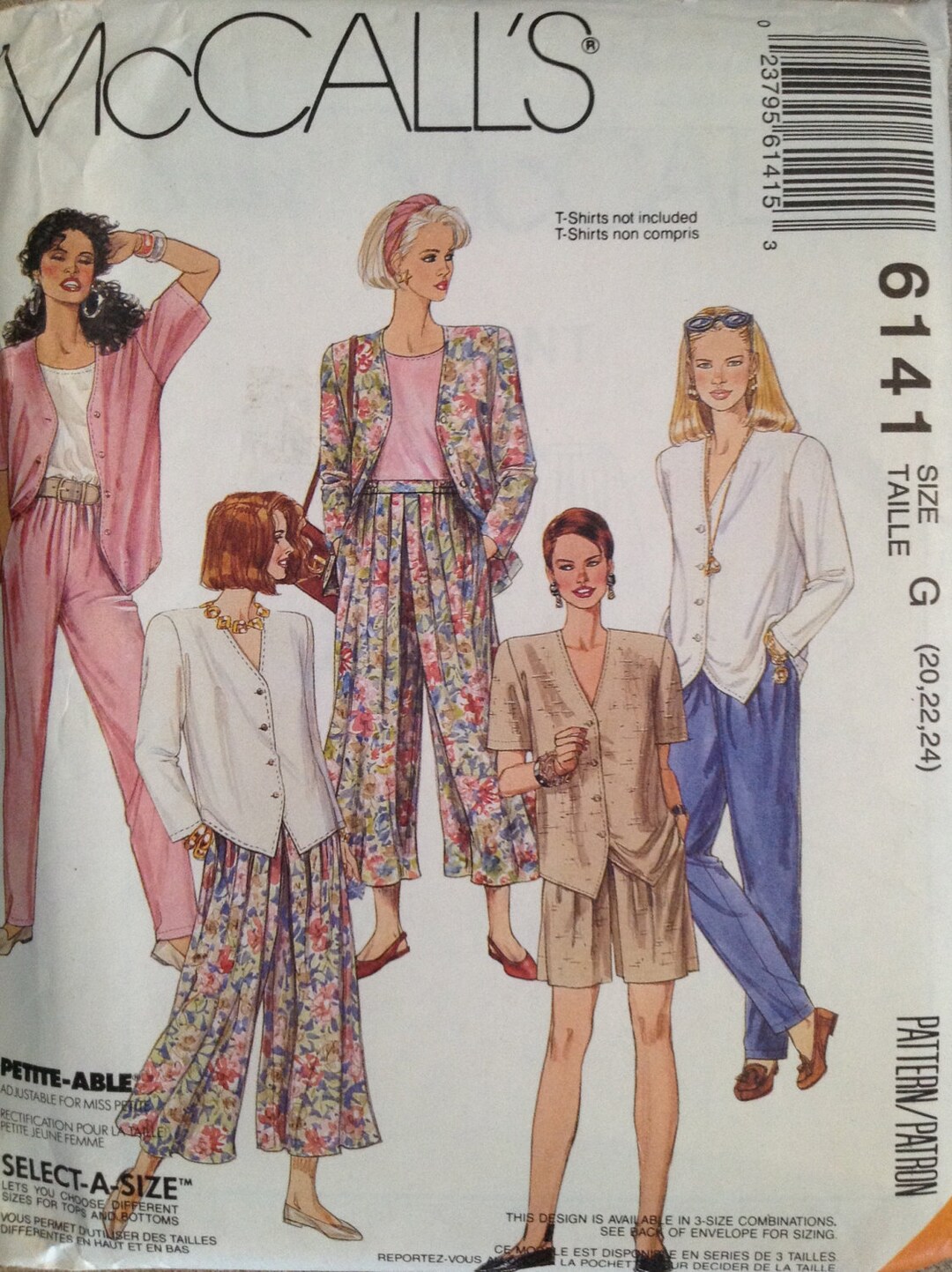 Mccall's 6141 Sewing Pattern vintage UNCUT - Etsy