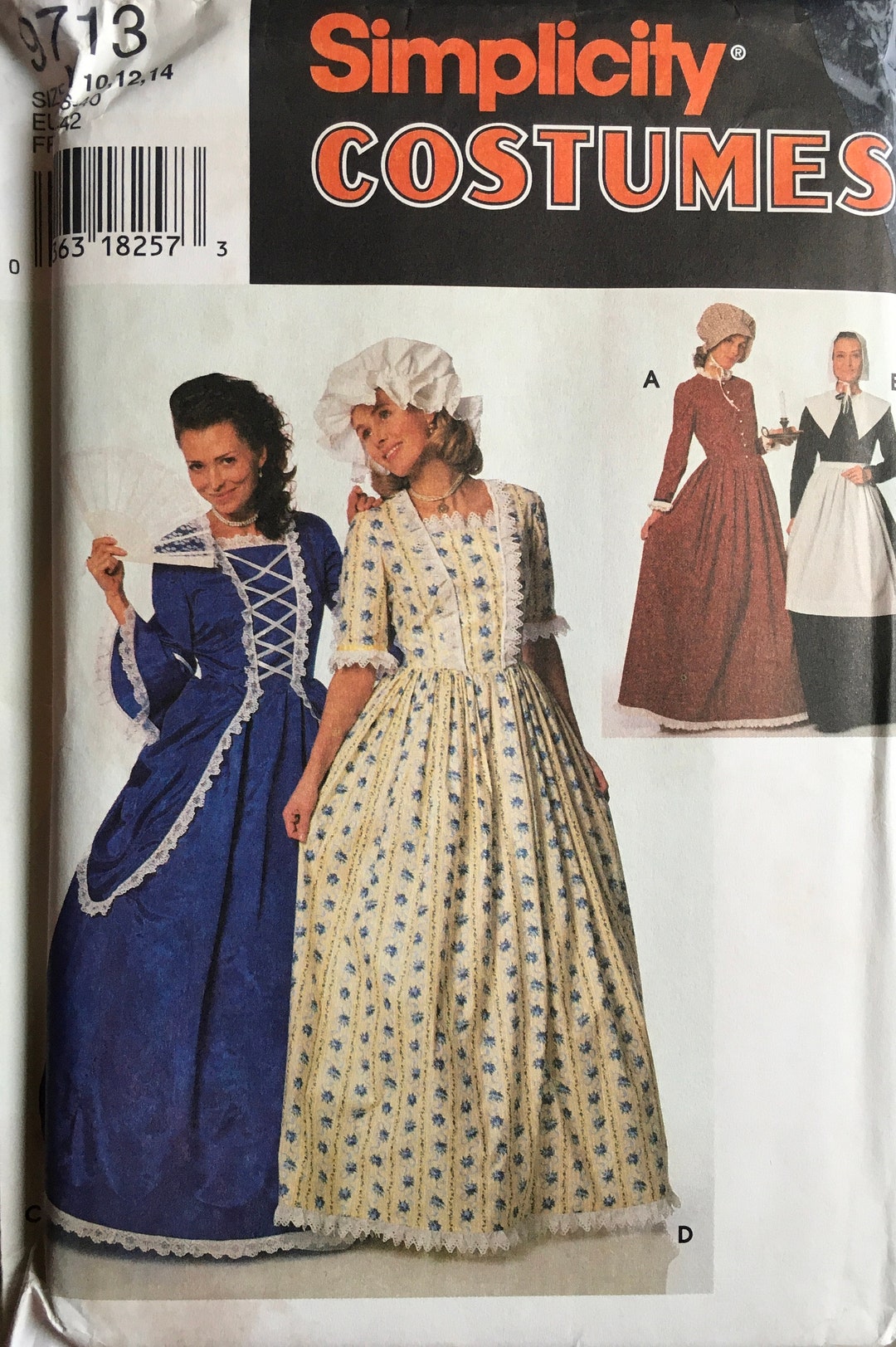 Simplicity 9713 Sewing Pattern vintage UNCUT Etsy UK