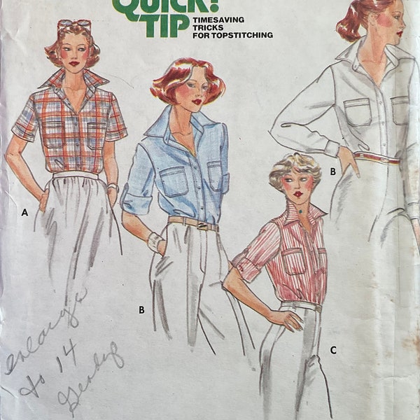 Butterick 5859 Sewing Pattern (Vintage) CUT