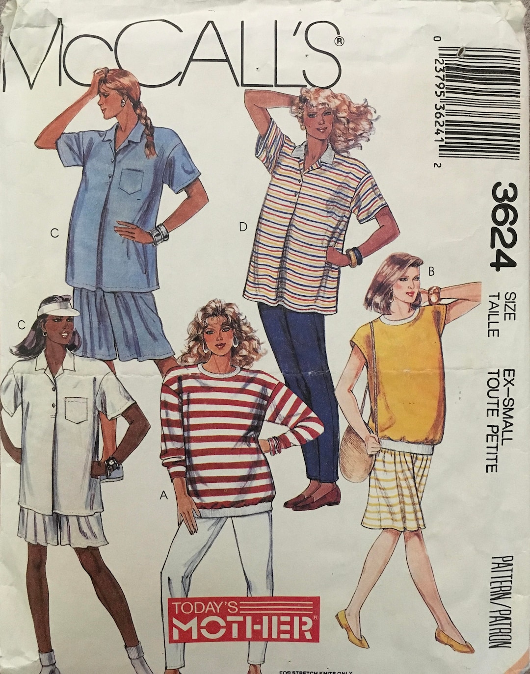 Mccall's 3624 Sewing Pattern vintage CUT - Etsy