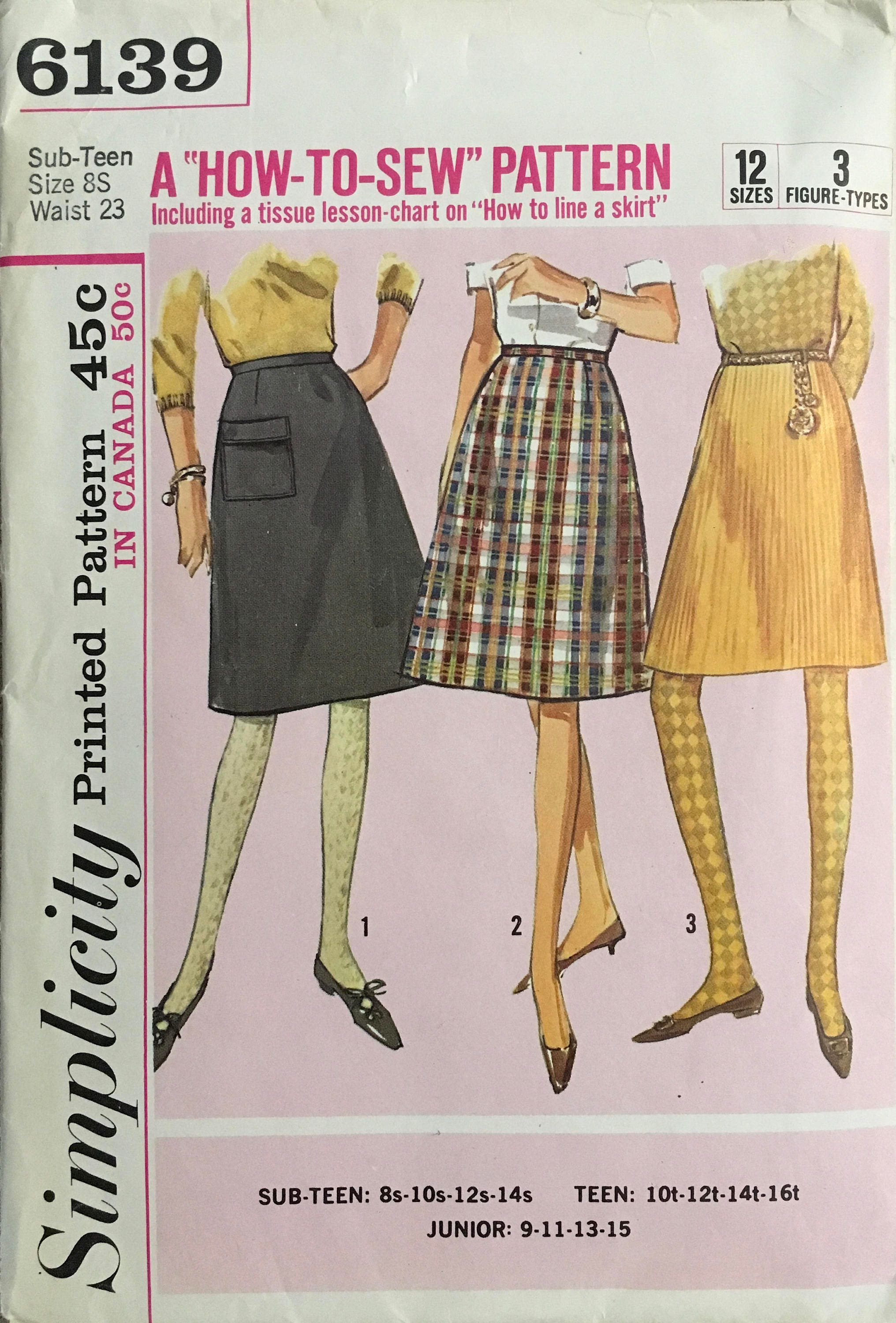 New Look 6139 vintage sewing pattern