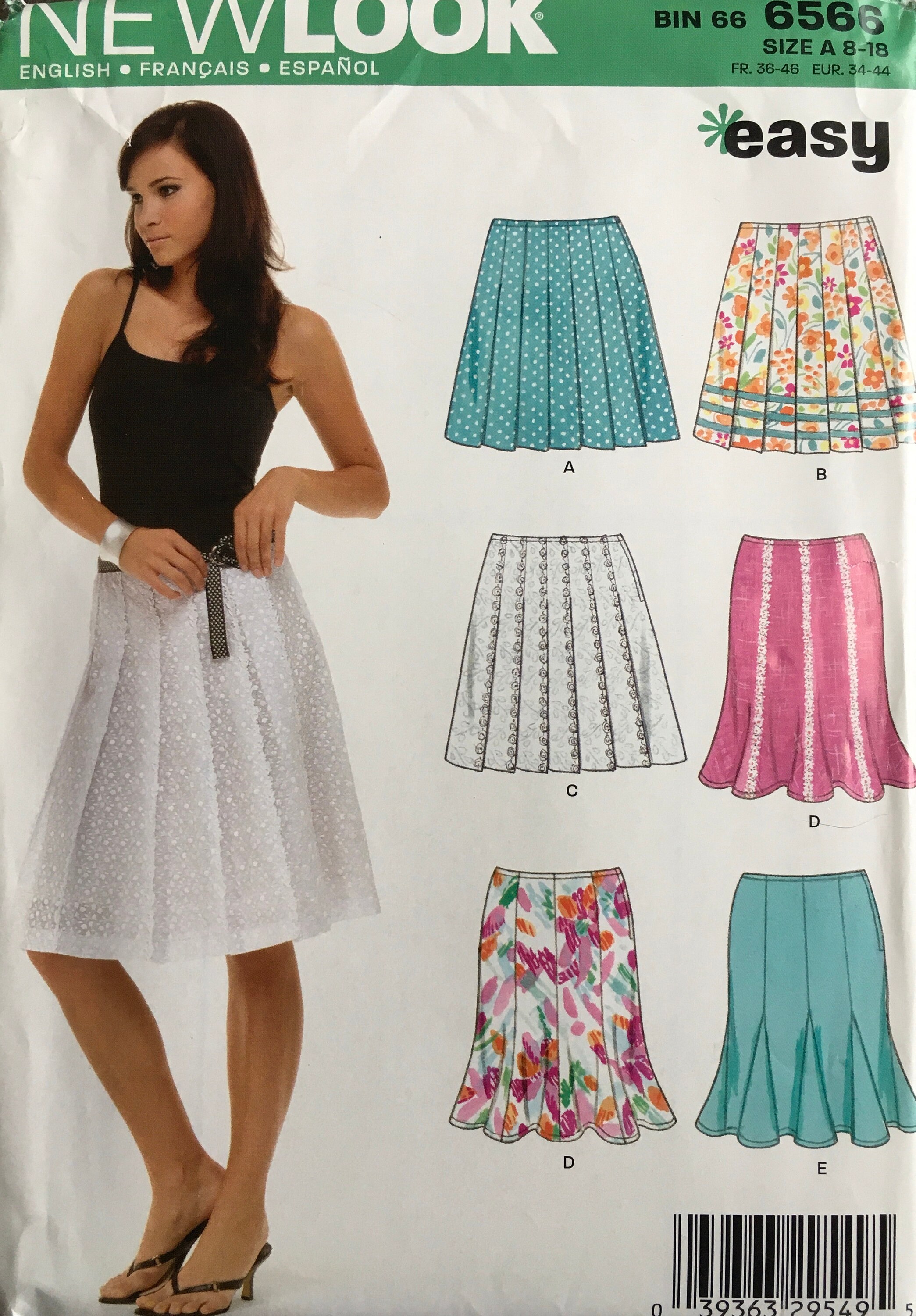 New Look 6566 Sewing Pattern UNCUT - Etsy UK