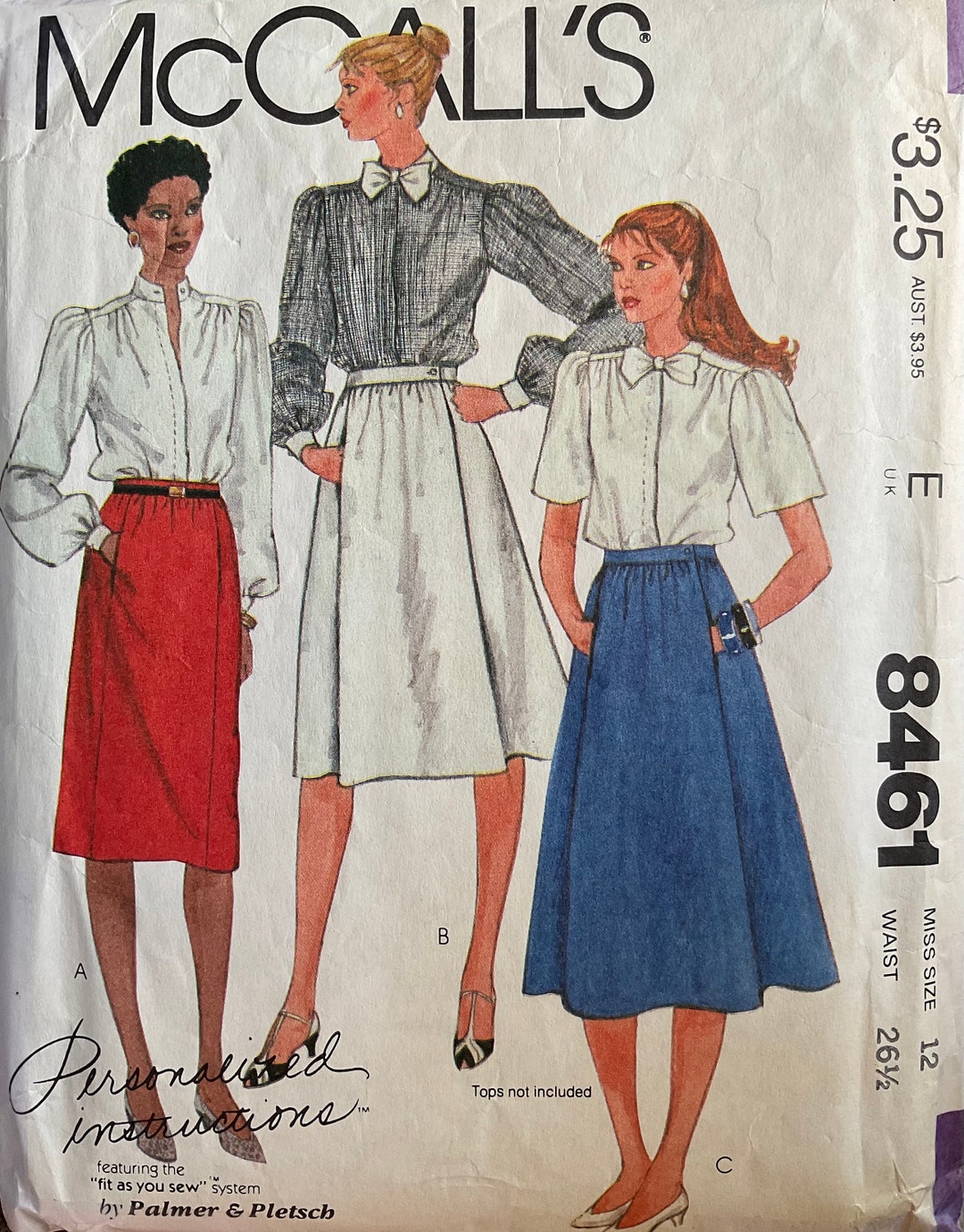Mccall's 8461 Sewing Pattern vintage CUT - Etsy