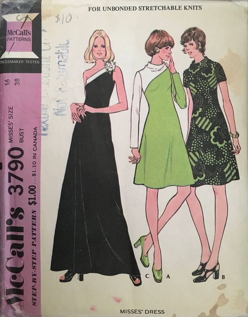 UNCUT McCall/'s 3790 Sewing Pattern Vintage