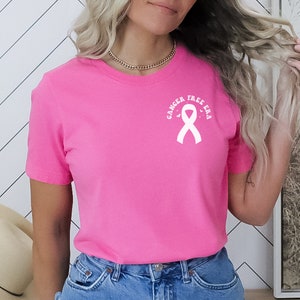 In My Cancer Free Era Shirt|October Breast Cancer Awareness Shirt|Cancer Support Team Shirt|Pink Ribbon|Cancer Survivor Gift|Warrior Shirt