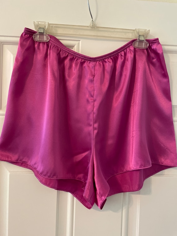 Pretty Pink Satin PJ Shorts