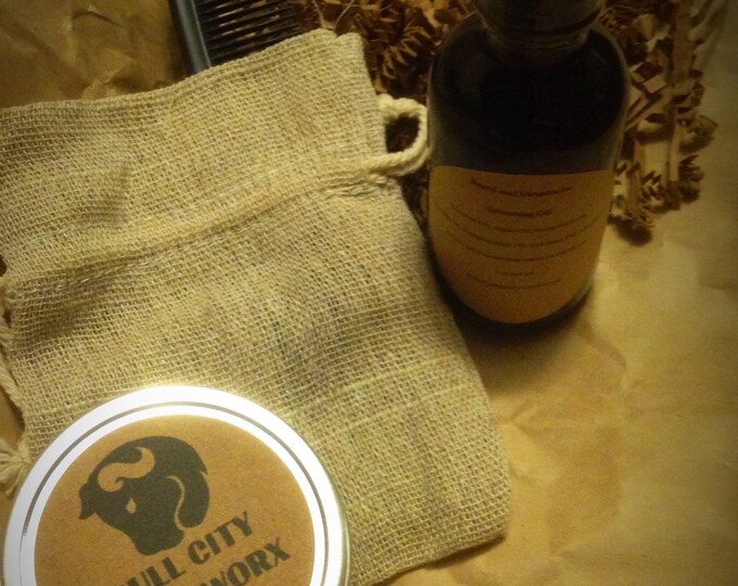 Featured listing image: Beard and Moustache Grooming Oil