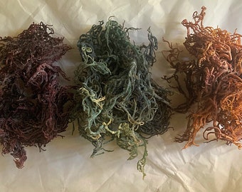 Raw Sea Moss-Full Spectrum- organic, wild crafted, 1 pound bulk bag