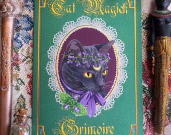 Cat Magick Grimoire Zine Book