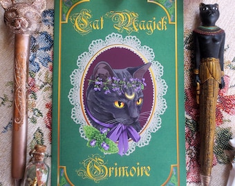 Cat Magick Grimoire Zine Book