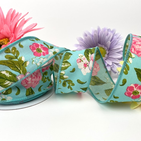 Floral Ribbon - Etsy