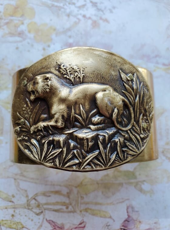 Tiger Cuff Bracelet Etsy