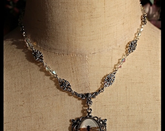 Vintage Dragonfly Necklace
