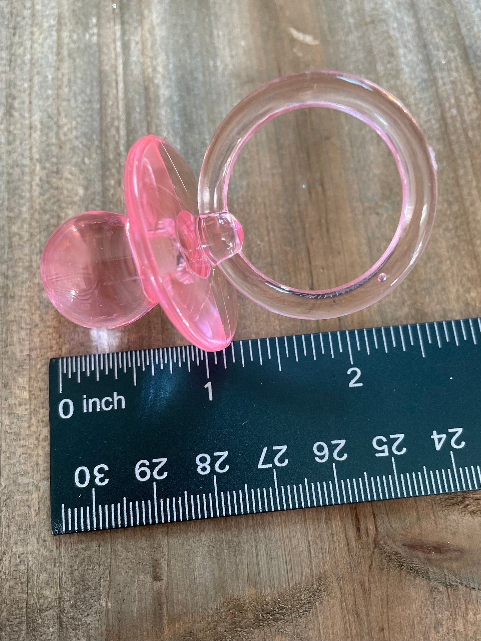 Baby Shower Pacifiers Baby Shower Pink Pacifiers Baby Etsy