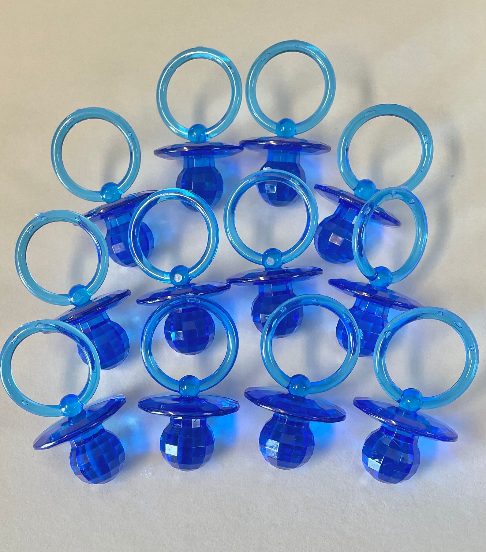 Baby shower pacifiers to make pacifier necklaces for game Etsy