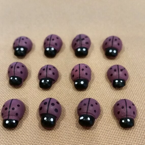 Ladybugspurple Ladybugssmall Ladybugsladybug Etsy