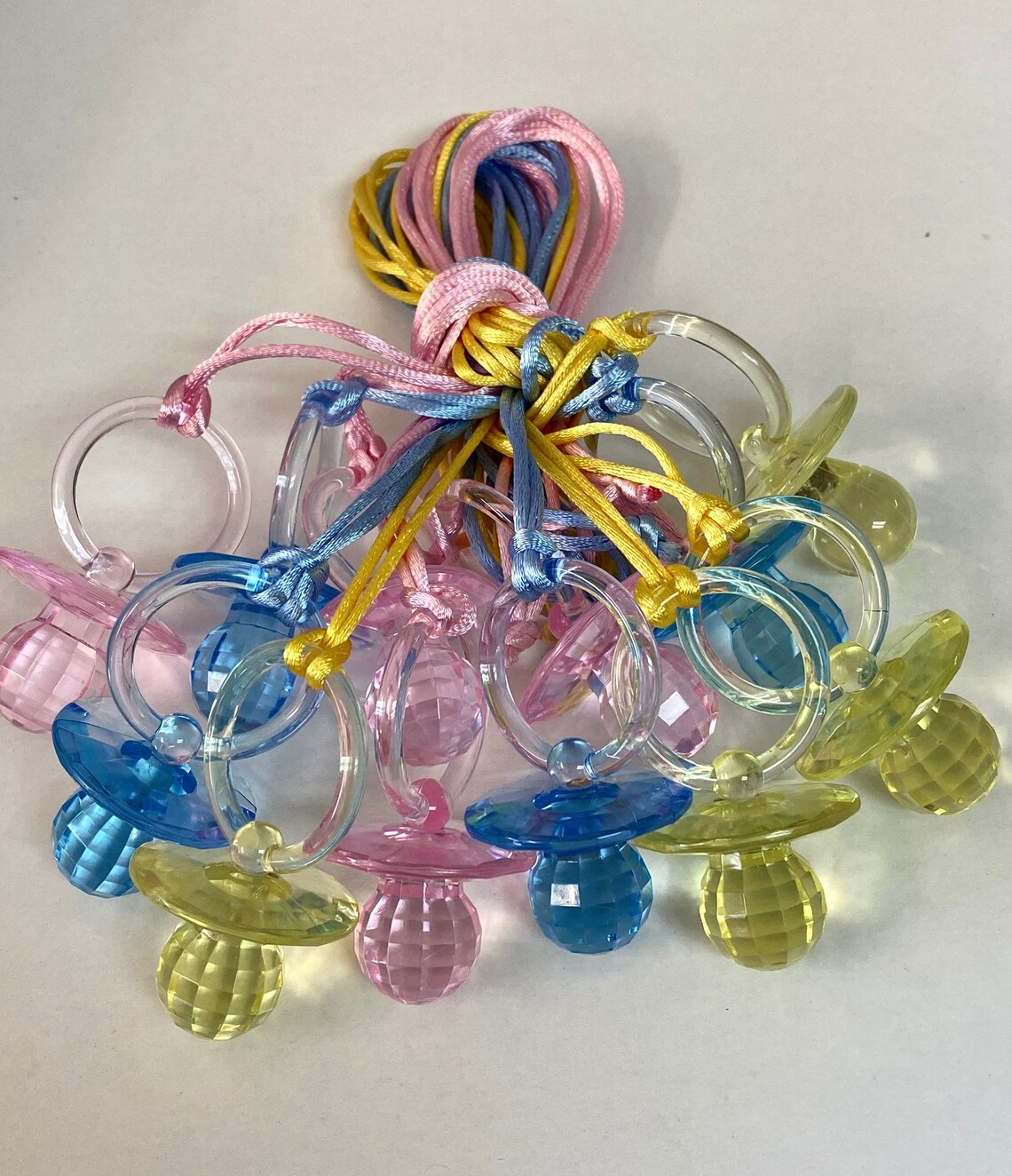 Baby shower pacifiers to make pacifier necklaces for baby Etsy