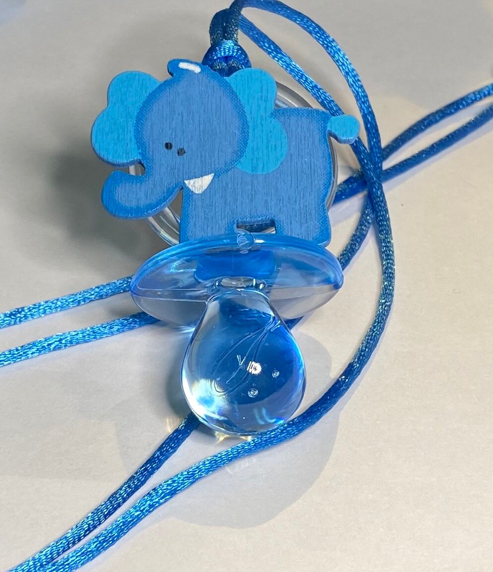 Baby shower pacifiers baby shower pacifier necklaces for Etsy