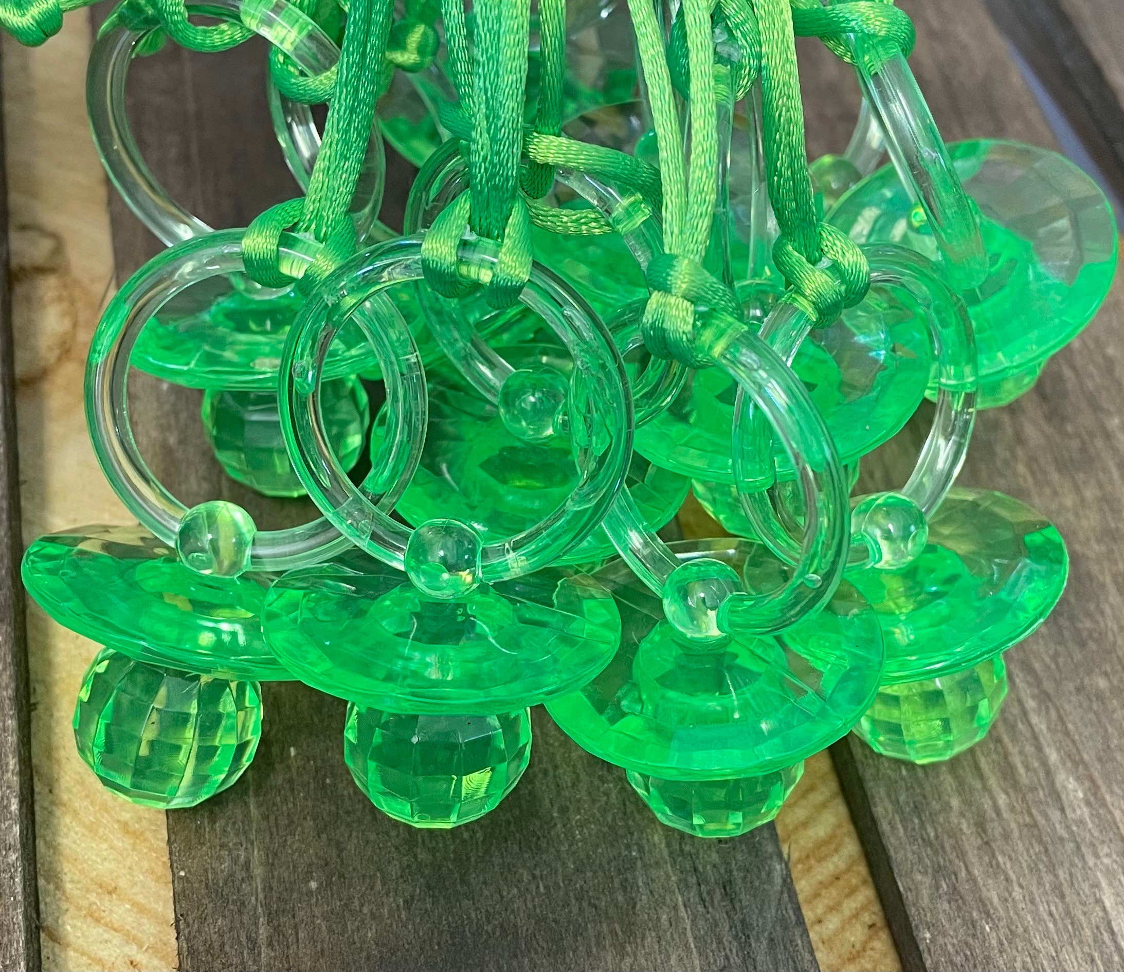 Baby shower pacifiers to make pacifier necklaces for baby Etsy