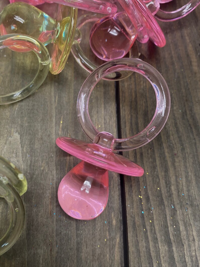Baby shower pacifiers for pacifier game pacifiers to make Etsy