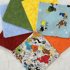 Looney Toons Charm Pack -- made with Looney Toones licensed fabrics
