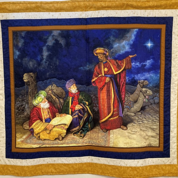 The Three Wise Men Quilted Blanket NCU0DV1231