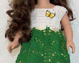 Summertime 18" Doll Dress