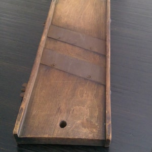 Smaller antique cabbage slicer