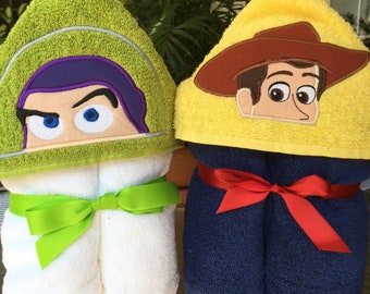 Buzz lightyear towel hooded hotsell