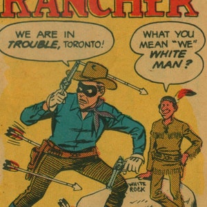 WALLY WOOD, Krazy Little Comics, RARE 1967 Topps, Lone Rancher, Roy Thomas, Lone Ranger Parody A, Limited Distribution Regional Test