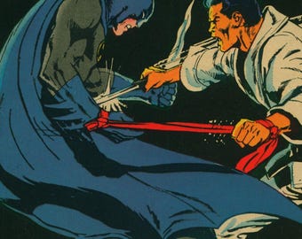 BAT-MAN, The  DC Comics super-hero art by Neal Adams and Denny O'Neil, The Lazarus Pit!