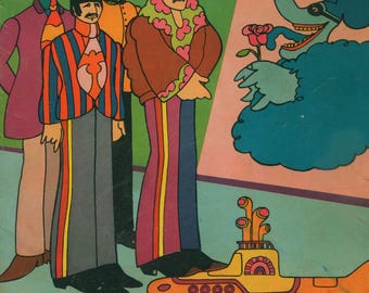 BEATLES Yellow Submarine Gold Key Comic Book 1969