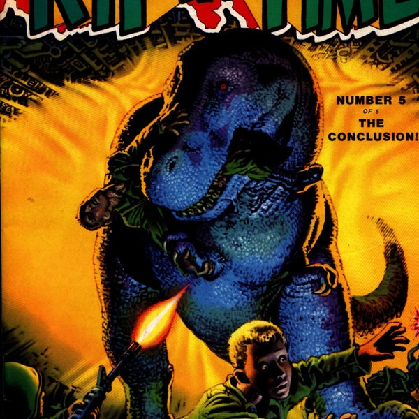 RIP IN TIME #5 Rich Corben Bruce Jones Kaiju Heavy Metal Horror Science Fiction Fantasy Fantagor Underground Comic*