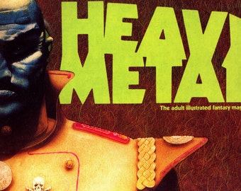 HEAVY METAL 12 March 78 CORBEN Barbarella Jean-Claude Forest Jean Mœbius Giraud Airtight Garage Jerry Cornelius Adult Fantasy Illustration