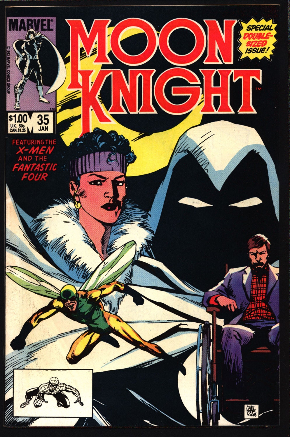 Moon Knight 35 Fantastic Four 4 X Men 1st Fly Bora Professor Etsy Nederland