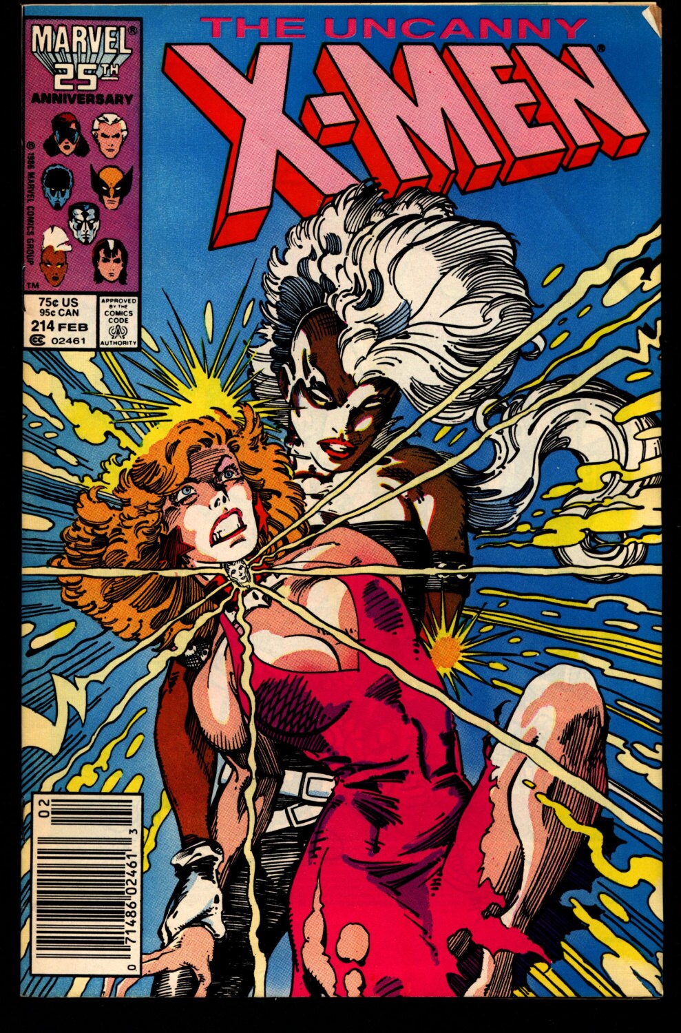 Uncanny XMEN 214 DAZZLER Joins Wolverine Chris Claremont Etsy