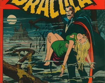 TOMB OF DRACULA #1, Marvel Comics, Gene Colan art. Cover by Neal Adams