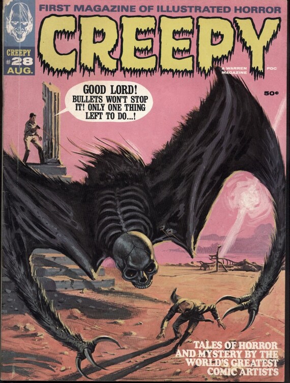 creepy magazine t shirts