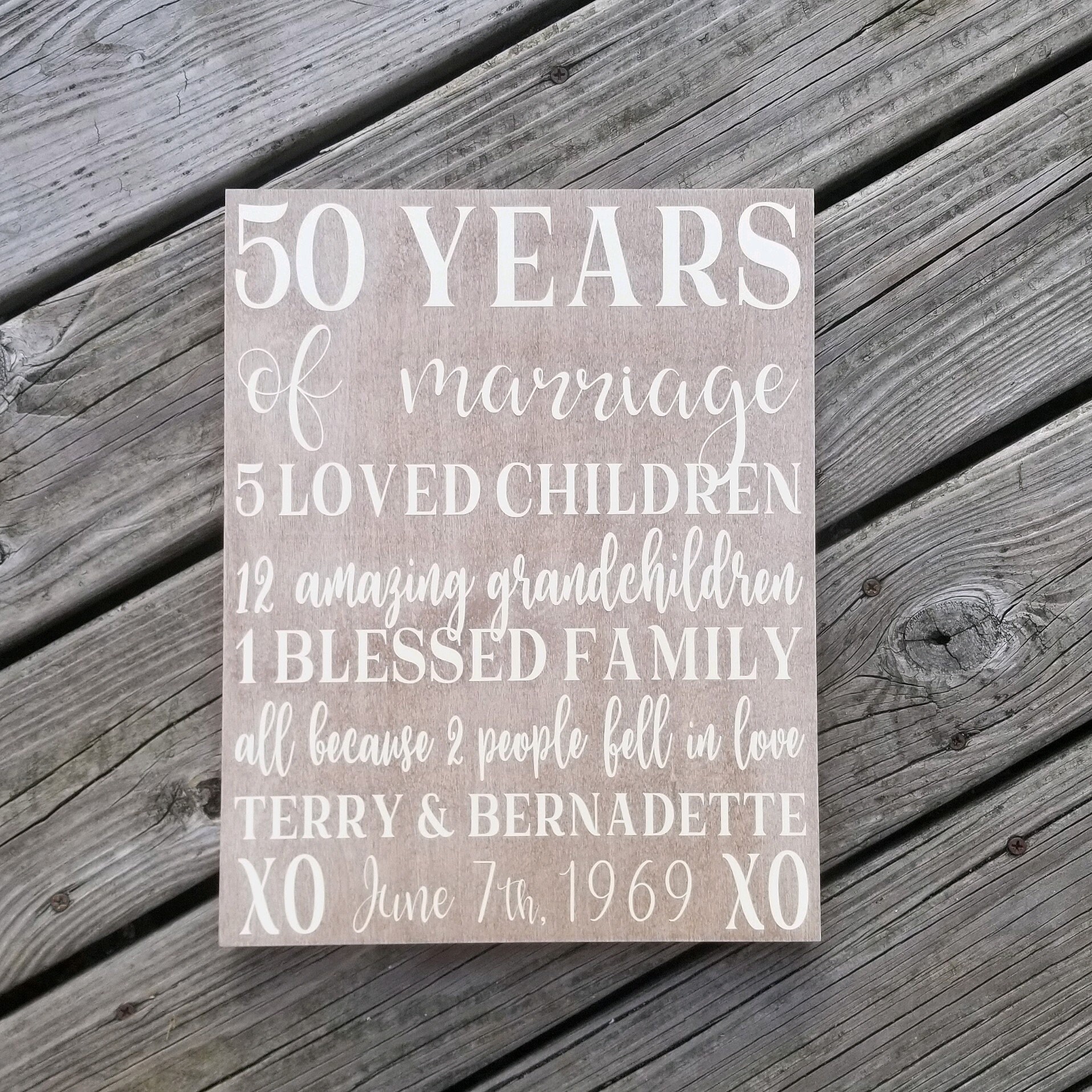 50th anniversary jewelry gift ideas