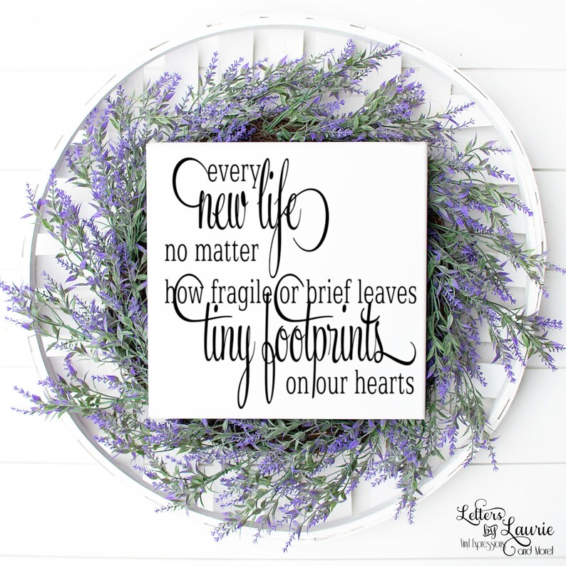 Loss of a child Baby Memorial gift Sympathy Gift Etsy