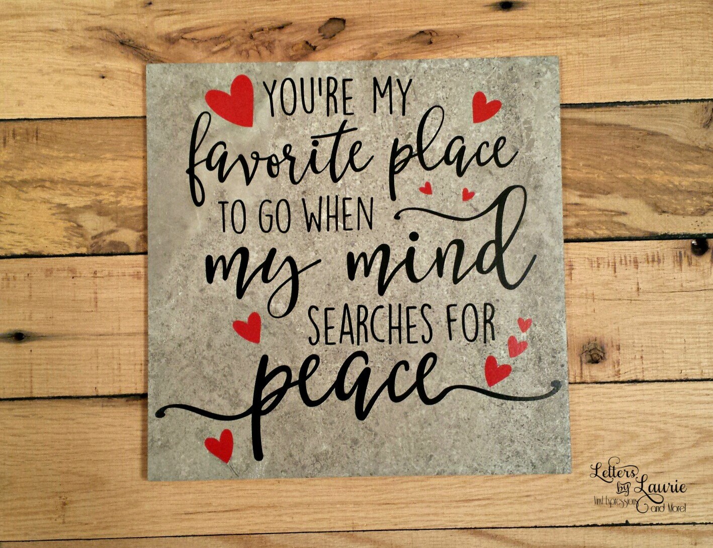 You're my Favorite place to go when my mind searches for