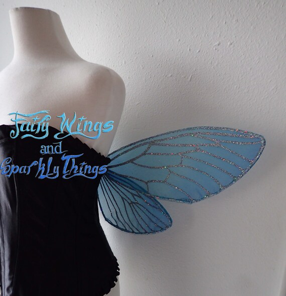 Aqua Glitter Wings Aqua Glitter Wings