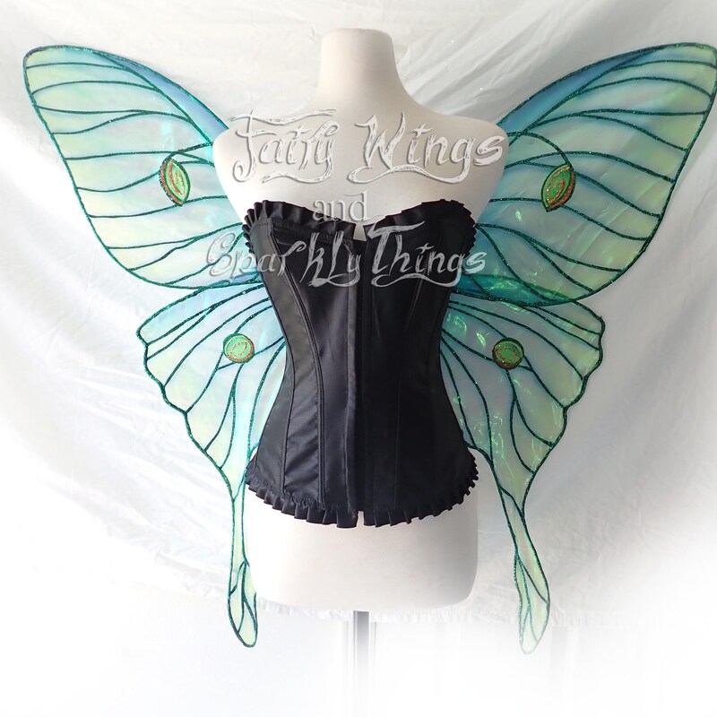 Fever Magical Fairy Costume Adult Green Dress and Wings