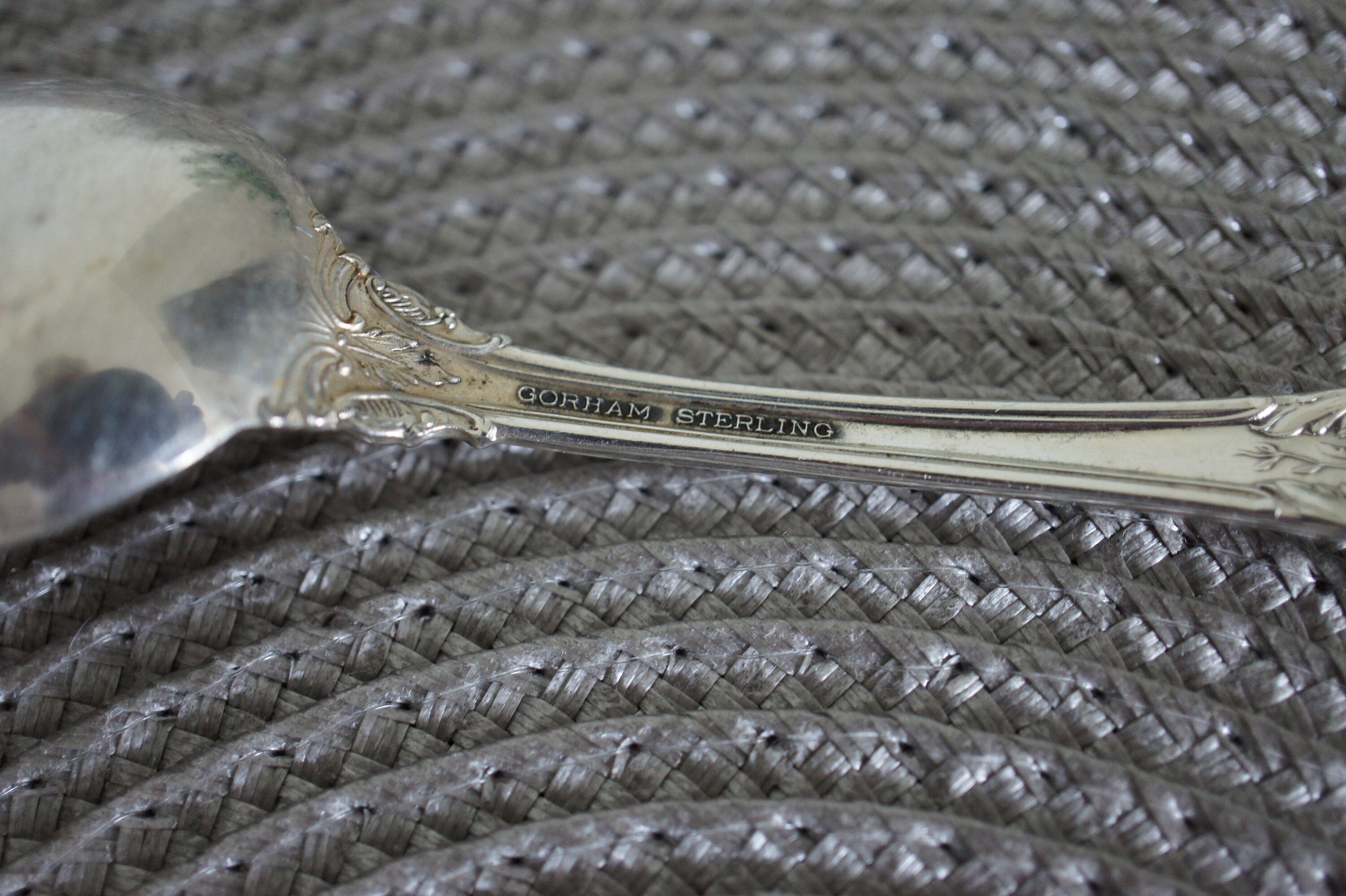 Gorham Sterling Silver Tea Serving Spoon 6